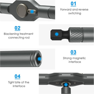 Klyzor 24 in 1 Magnetic Precision Ratchet Screwdriver Set