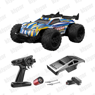 Klyzor 1:16 RTR Brushless Fast RC Cars for Adults - Max 42mph Electric Off-road RC Truck