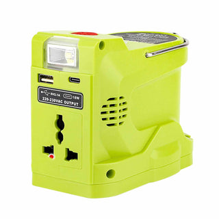 200W/300W Power Inverter for Dewalt/Makita/Milwaukee/Ryobi 18-20V to 110V-120V Adapter