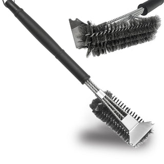 Klyzor 3 In 1 BBQ Grill Cleaning Brush